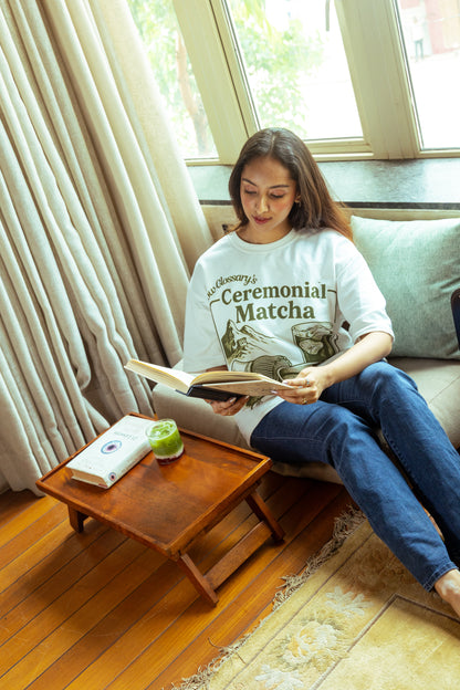 Your GG Oversize Tee in Off White (Unisex)
