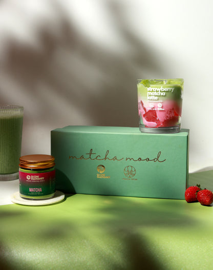 Matcha Mood - GG Matcha + Strawberry Matcha Latte Candle