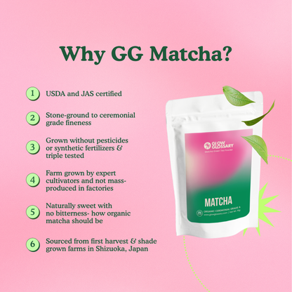 Glow on The Go- 15gm GG Matcha Pack