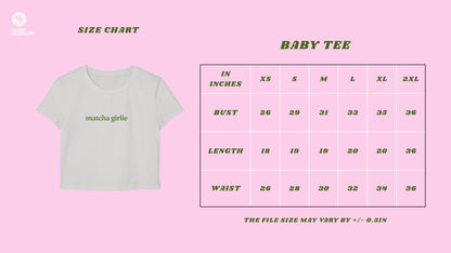 Matcha Girlie Baby Tee